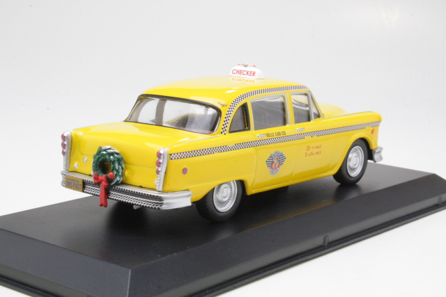 Checker Taxi 1978, keltainen "Scrooged 1988"