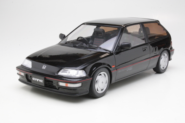 Honda Civic EF9 SiR VTEC 1990, musta