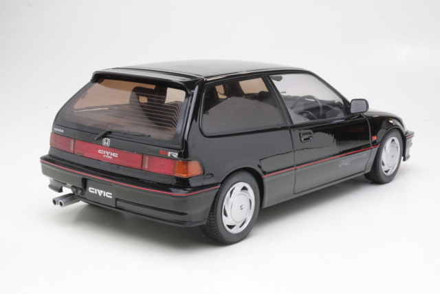 Honda Civic EF9 SiR VTEC 1990, musta