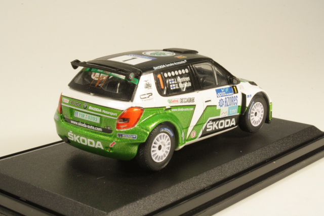 Skoda Fabia S2000, 2nd. Rally Acores 2012, J.Hänninen, no.1