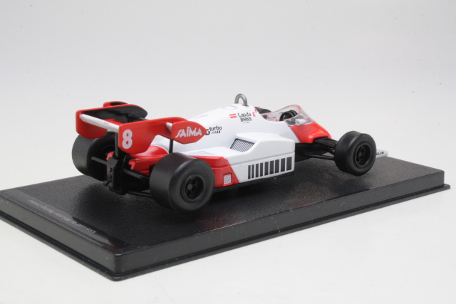 McLaren TAG MP4/2, F1 World Champion 1984, N.Lauda, no.8
