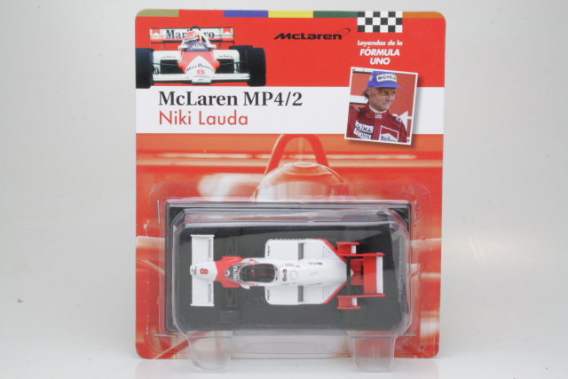 McLaren TAG MP4/2, F1 World Champion 1984, N.Lauda, no.8