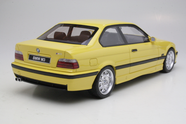 BMW M3 (e36), keltainen - Sulje napsauttamalla kuva