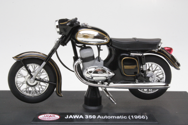 Jawa 350 Automatic 1966, musta