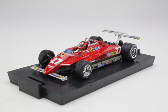 Ferrari 126 C2, 3rd USA GP 1982, G.Villeneuve, no.27