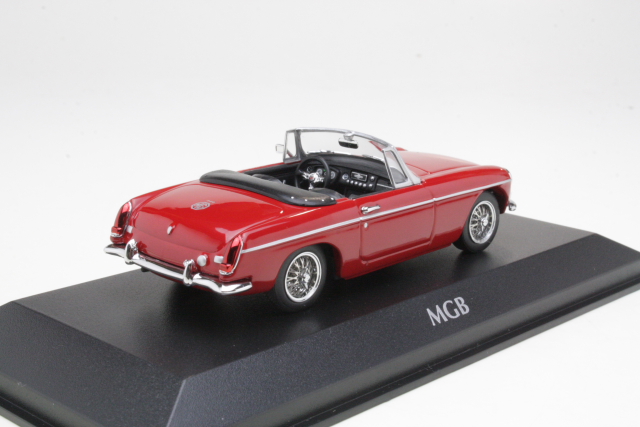 MGB Cabriolet 1962, punainen