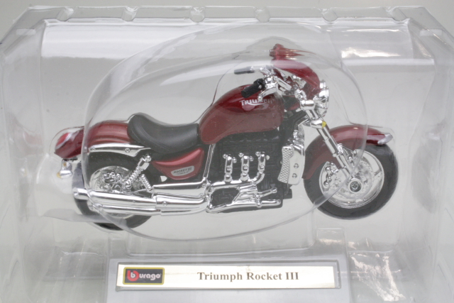 Triumph Rocket III 2009, tummanpunainen