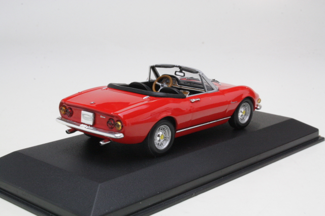 Fiat Dino Spider 1972, punainen