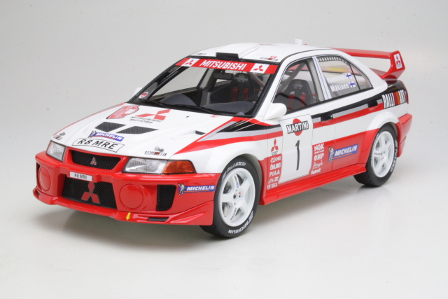 Mitsubishi Lancer Evo V WRC, 1st. San Remo 1998, T.Makinen, no.1
