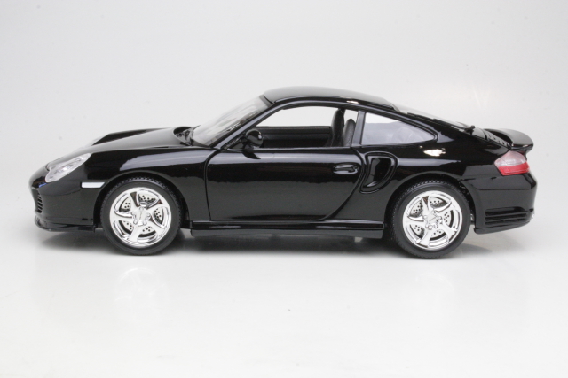 Porsche 911 Turbo, musta
