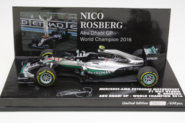 Mercedes-AMG W07, World Champion 2016, N.Rosberg, no.6