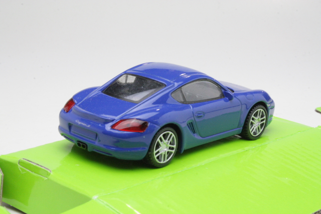 Porsche Cayman S, sininen