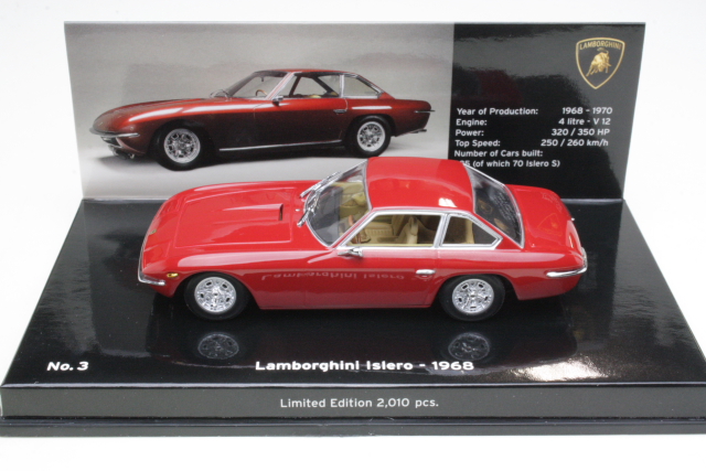 Lamborghini Islero 1968, punainen