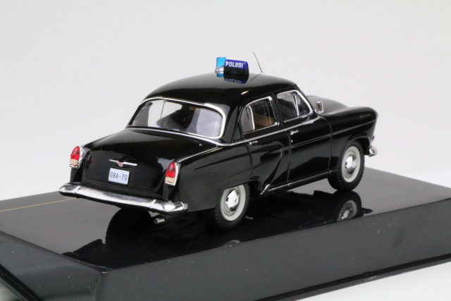 Volga GAZ M21 Poliisi 1956, musta