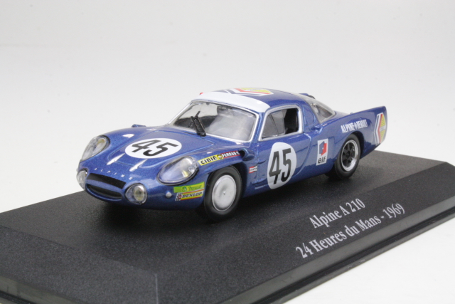 Alpine A210 Gordini, 24h Le Mans 1969, J.C.Killy/B.Wollek, no.45