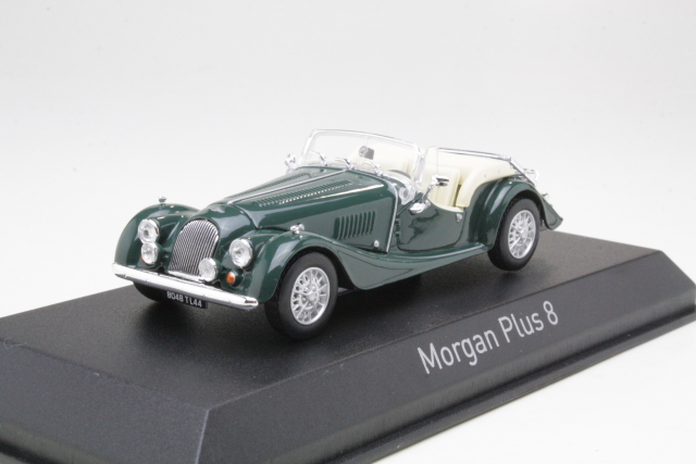 Morgan Plus 8 1980, tummanvihreä