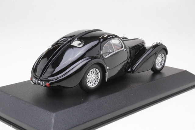 Bugatti Typ 57 SC Atlantic 1937, musta