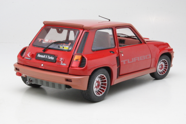 Renault R5 Turbo 1 1982, punainen - Sulje napsauttamalla kuva