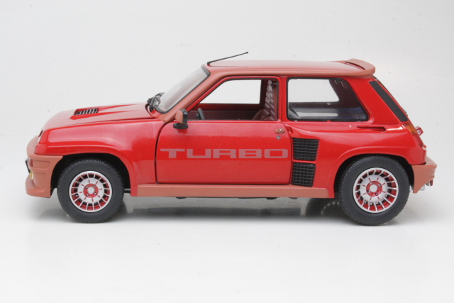 Renault R5 Turbo 1 1982, punainen - Sulje napsauttamalla kuva