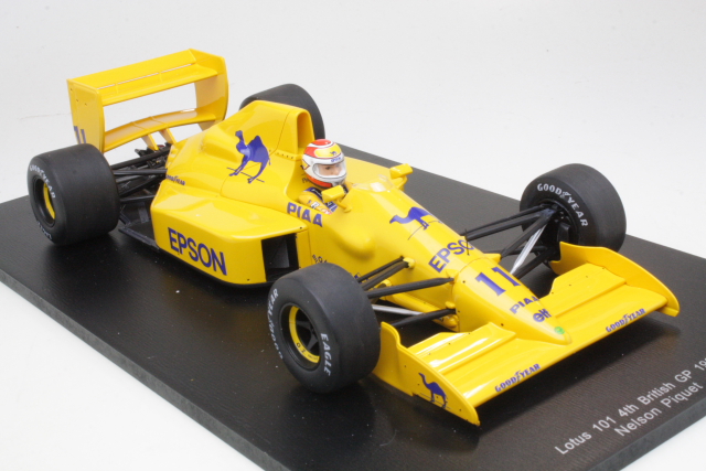 Lotus T101, British GP 1989, N.Piquet, no.11