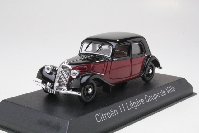 Citroen 11 Legere Coupe de Ville 1935, punainen/musta
