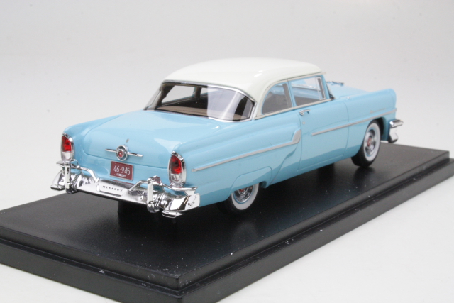 Mercury Custom 2d Sedan 1955, sininen/valkoinen