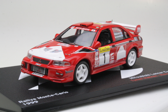 Mitsubishi Lancer Evo VI, 1st. Monte Carlo 1999, T.Mäkinen, no.1 Mitsubishi Lancer Evo VI, 1st. Monte Carlo 1999, T.Mäkinen, no.1