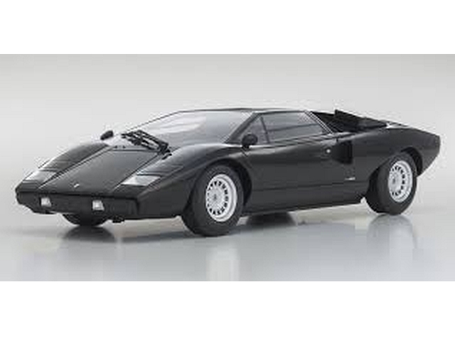 Lamborghini Countach LP400 1974, musta Lamborghini Countach LP400 1974, musta