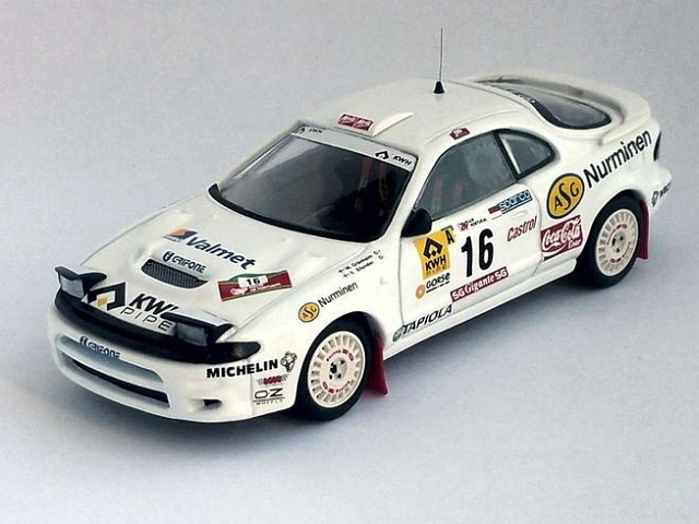 Toyota Celica Turbo 4WD ST185, Portugal 1995, M.Gronholm, no.16 Toyota Celica Turbo 4WD ST185, Portugal 1995, M.Gronholm, no.16
