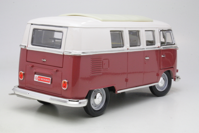 VW T1 Bus 1962, punainen/valkoinen