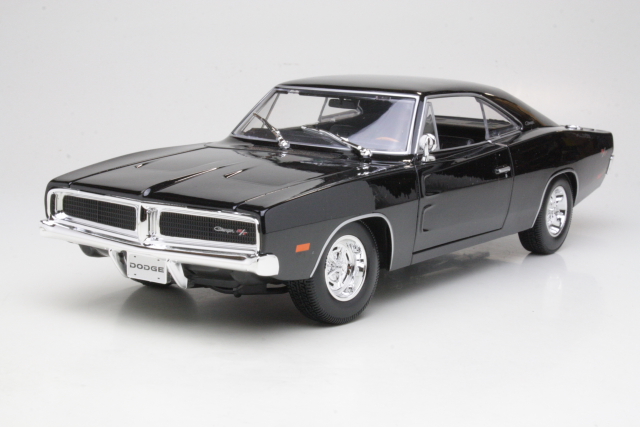 Dodge Charger R/T Coupe 1969, musta
