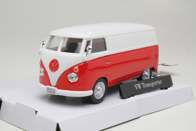 VW T1 Van, punainen/valkoinen