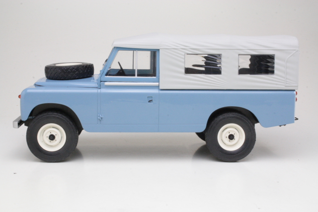 Land Rover 109 Pick Up Series 2 1959, sininen/valkoinen