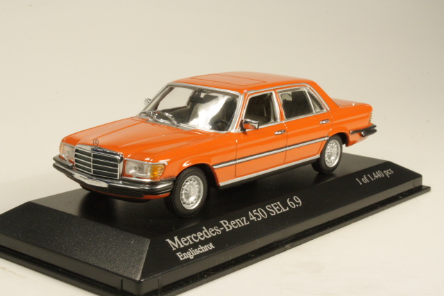 Mercedes 450SEL 6.9 1972, oranssi