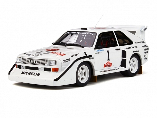Audi Sport Quattro S1, 1st. Olympus 1985, H.Mikkola, no.1 Audi Sport Quattro S1, 1st. Olympus 1985, H.Mikkola, no.1