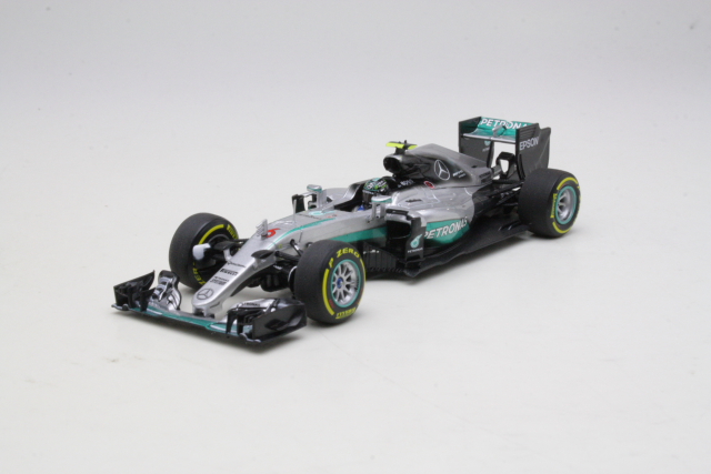 Mercedes-AMG W07 Hybrid, 1st. Bahrain GP 2016, N.Rosberg, no.6