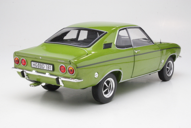 Opel Manta 1970, vihreä - Sulje napsauttamalla kuva