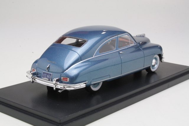 Packard Super De Luxe Club Sedan 1949, sininen - Sulje napsauttamalla kuva