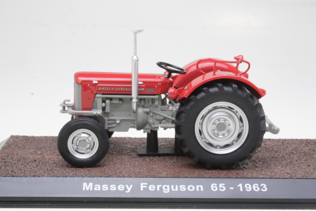 Massey Ferguson 65 1963, punainen - Sulje napsauttamalla kuva