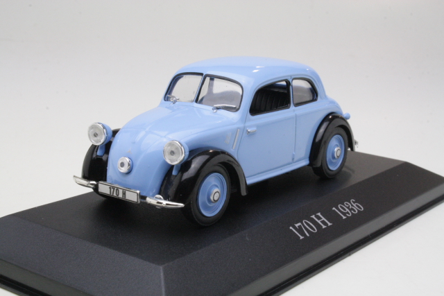 Mercedes 170H 1936, sininen/musta