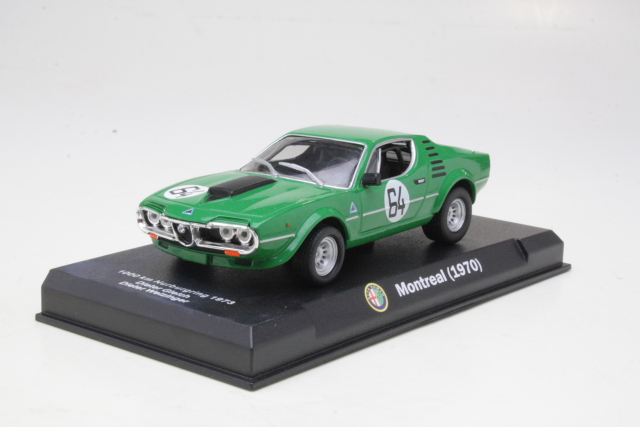 Alfa Romeo Montreal, 1000km Nurburgring 1973, Gleich/Weizinger