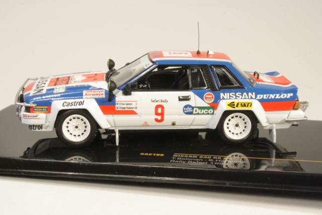 Nissan 240RS, 7th. Rally Safari 1984, T.Salonen, no.9