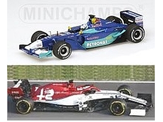 2-car set, Sauber C20 2001 / Alfa Romeo C38 2019, K.Raikkonen 2-car set, Sauber C20 2001 / Alfa Romeo C38 2019, K.Raikkonen