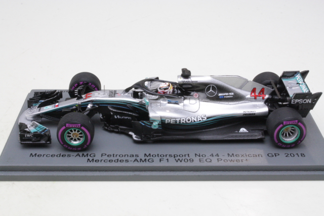 Mercedes AMG W09, Mexican GP 2018, L.Hamilton, no.44