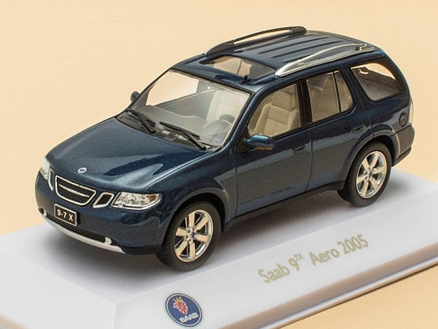 Saab 9-7X Aero 2005, sininen Saab 9-7X Aero 2005, sininen