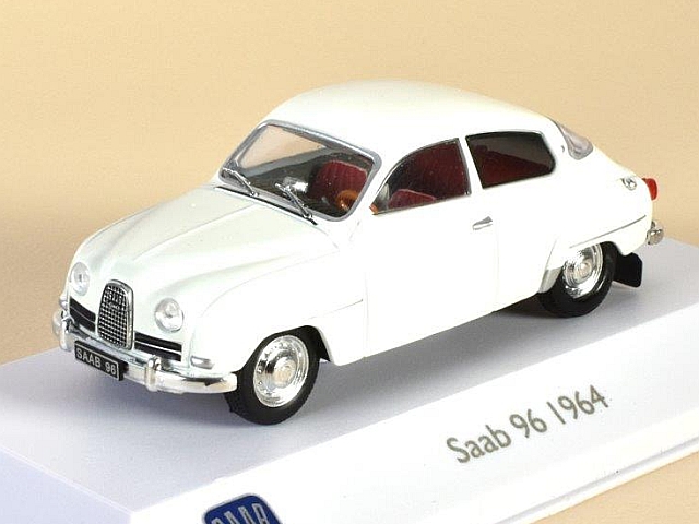 Saab 96 1964, valkoinen Saab 96 1964, valkoinen