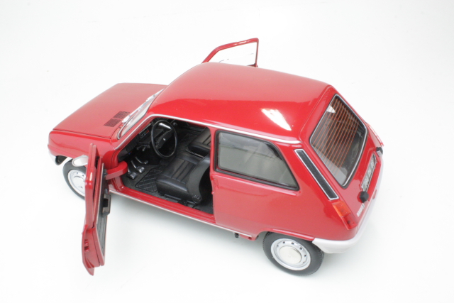 Renault 5 1972, punainen - Sulje napsauttamalla kuva