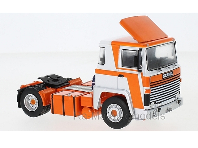 Scania LBT141 1976, valkoinen/oranssi Scania LBT141 1976, valkoinen/oranssi