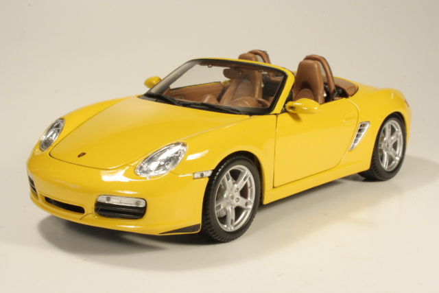 Porsche Boxster S 2005, keltainen