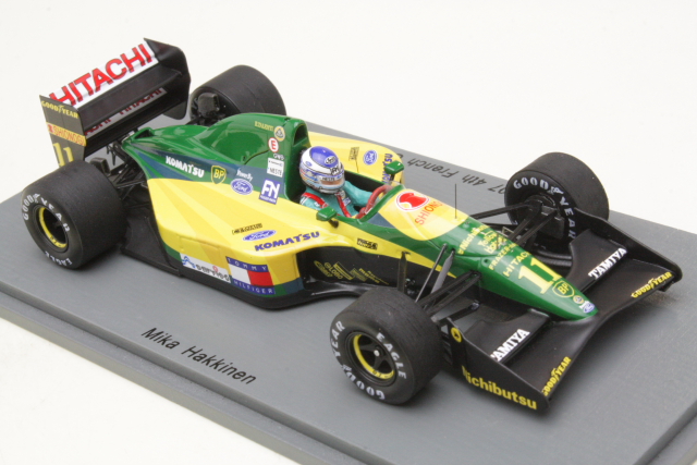 Lotus 107, French GP 1992, M.Hakkinen, no.11